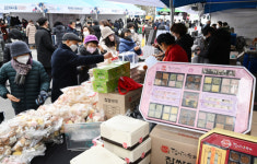 강남구청에서 열린 2023 설맞이 농·축·수산물 직거래 장터