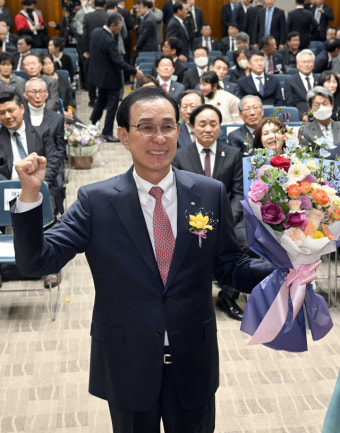 [포토뉴스] 노동진 신임 수산업협동조합중앙회 회장 취임식