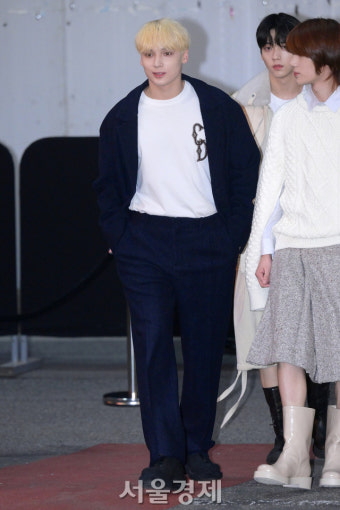 투모로우바이투게더 휴닝카이, 아그들아 가자 [SE포토]