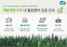 경기도 특사경, 개발제한구역 내 무허가 건축 등 단속