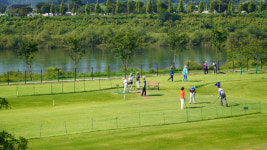 교육장·컨테이너 쉼터까지…연천 파크골프장 인기 비결