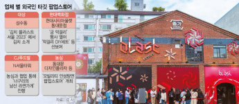 김치·라면도 힙하네 외국인 홀린 팝업