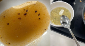 호텔조식 같은 천원의 아침밥 제공한더니… 벌레 등 이물질 둥둥에 학생들 공분