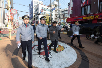 홍대 찾은 윤희근 경찰청장 