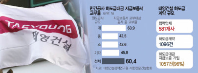 태영건설 지급보증 안한 곳 많아…협력업체 비상