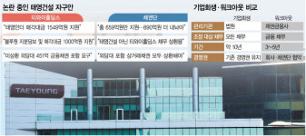 태영어반워크 | 한 발 물러선 태영, 워크아웃 불씨 살리나