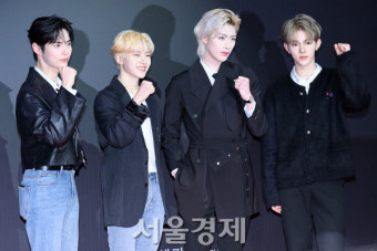 제로베이스원, 청담동에 뜬 네 명의 왕자님 [SE포토]