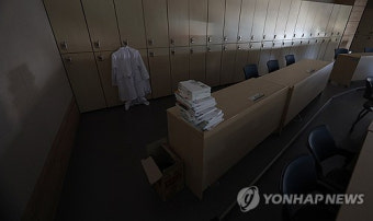 집단행동 않는 의대생들 