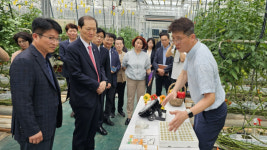 법제처, 경상남도 농업기술원 방문해 스마트농업 지원방안 논의
