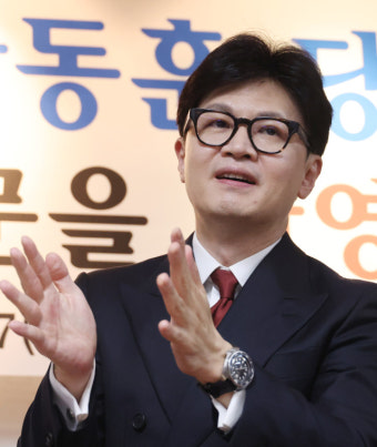 元 “한동훈, 출마 안한다더니” 韓 “한 적 없는 말 왜곡해”