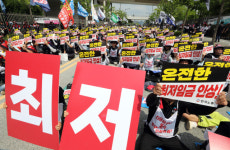 勞, 최저임금이 투쟁 동력…공회전 회의만