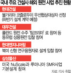 연구용 원자로부터 대형 원전까지…수주 총력전 나선 건설업계