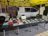 짝퉁 1534점 우르르 쏟아져…위조상품 성지 노란천막 제대로 걸렸다