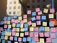 오늘은 커피·주먹밥 공짜…국회 앞 선결제 진풍경