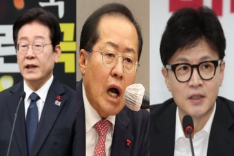 홍준표·한동훈·오세훈 '고만고만'…이재명 35%, 혼자 두자릿수 지지율
