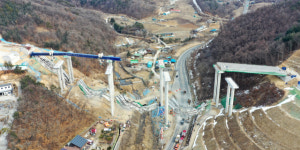 고속도로 붕괴 국도 34호선 복구 완료…통행 재개