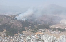 울산 울주 언양 산불 1단계 발령…송대리 등 대피령