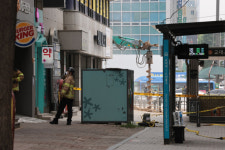 교대역 11번 출구 인근 가스 누출…“1명 연기 흡입”