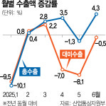 美 관세에도 6월 수출 4.3% 깜짝 반등…반도체는 사상 최대
