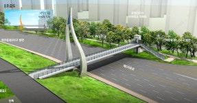 먼 길 돌아가던 운정 주민들…파주시, 81m 보도육교 설치로 GTX역 직결