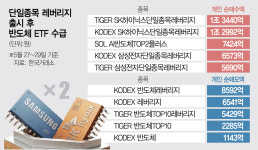 단일 레버리지 후폭풍…반도체 ETF도 선별전