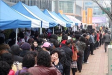 군산 쌍용 예가 좋은 예감..모델하우스에 인파 장사진