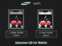 삼성전기，휴대폰용 백색 LED 출시