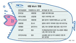초대형 M&A 매물 시장서 사라진다