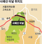 사패산터널 연말 개통