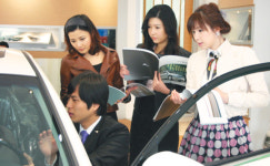 르노삼성 ‘서울모터쇼 전문 도우미’ 운영