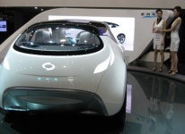 [2009 서울모터쇼] 르노삼성 미래형 컨셉트카 eMX