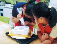 동양매직，태극기 모양 오븐요리 교실