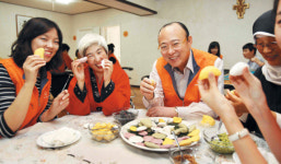 김승연 한화 회장 ‘성보나의 집’ 방문