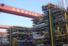 성진지오텍, 프로세스 탑사이드 모듈 제작 성공