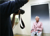 서울시 북부노인병원 환자에 장수사진 촬영