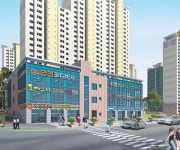 롯데건설·대우건설，청주 푸르지오캐슬 단지 내 상가 분양