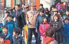 오세훈 서울시장 ‘1일 학교보안관’ 변신