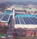 한화，국내최대 지붕형 태양광발전 가동