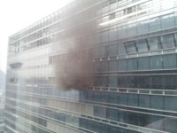 <속보>을지로 파인에비뉴 A동 화재 발생