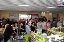 SK건설 ‘판교역 SK HUB’ 견본주택 방문객 몰려