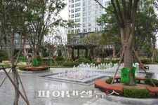 청라동문굿모닝힐 입주 앞두고 마무리공사 한창