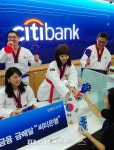 씨티은행 ‘한국 태권도 금메달을 응원합니다’