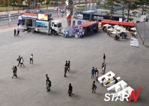 [포토] BIFF 2012, 폐막 앞두고 한산한 광장
