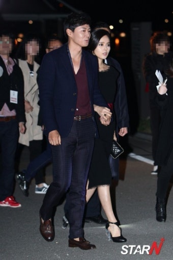 [포토] 연정훈-한가인 부부 '잉꼬부부 두손 꼬옥 잡고~'
