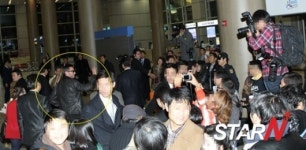 [포토] 휴 잭맨의 내한에 인천공항은 공황상태
