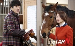 ‘야왕’ 권상우-김성령, 승마목장 첫만남..‘러브라인 형성?