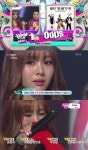 지나 1위, ‘웁스’로 버스커버스커 누르고 차지 ‘감격의 눈물’