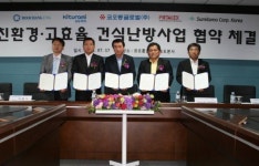 코오롱글로벌, 국내외 기업과 ‘건식바닥난방시스템’ 공동협약 체결