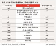 국내외 신평사 ‘한 기업 두 평가’ 왜