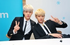 [포토] 엑소 세훈-타오, ‘금발 브라더’